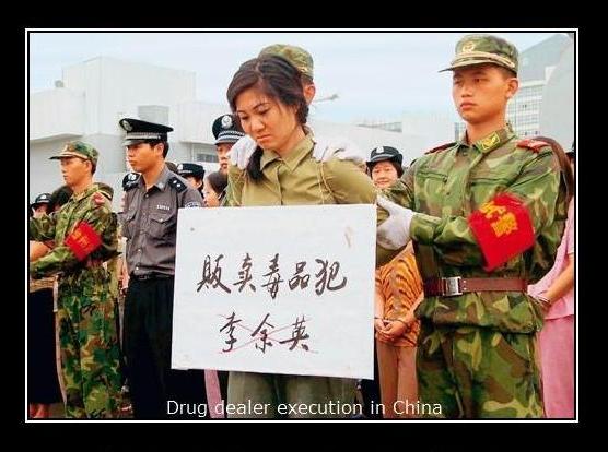 Drug dealer execution in China